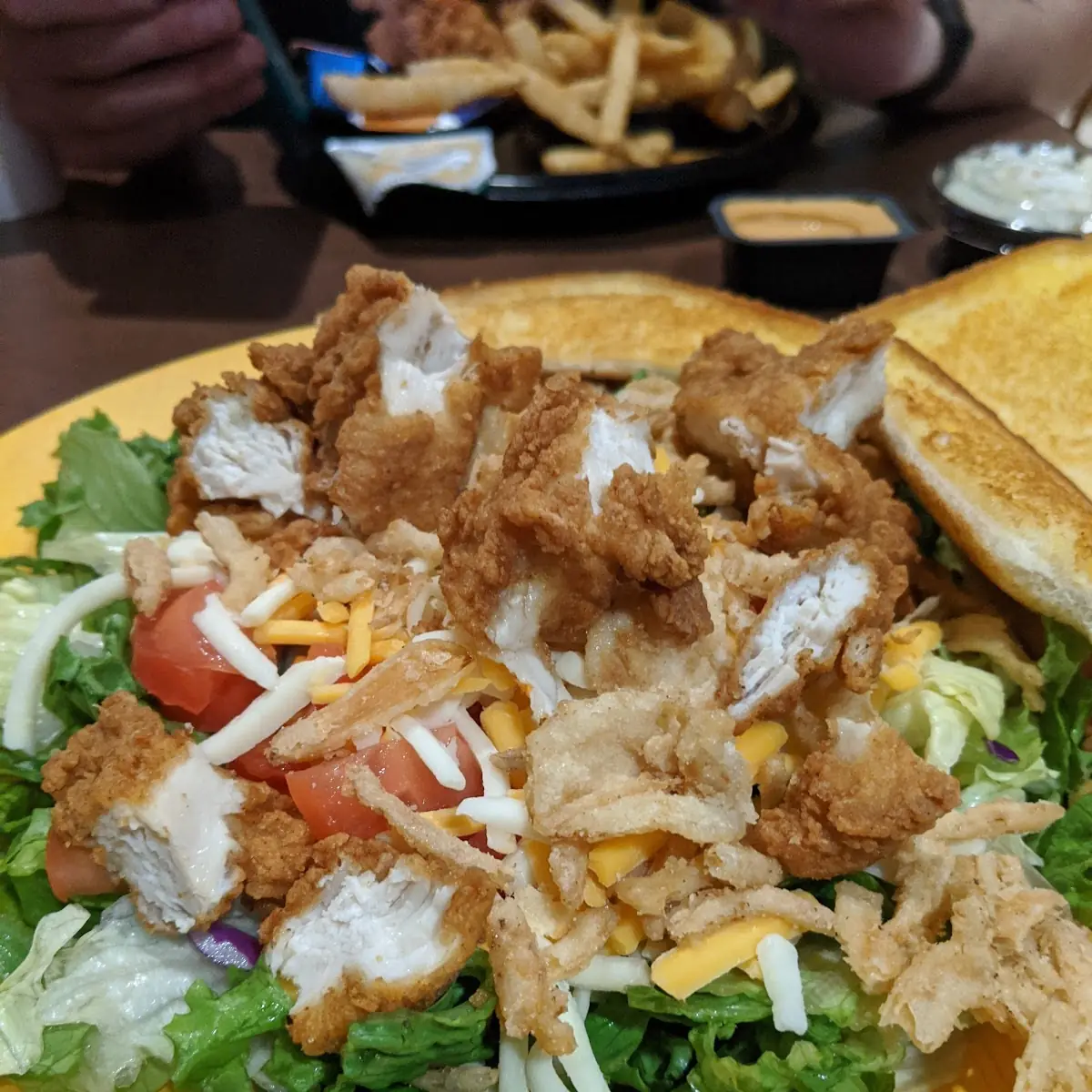Fried Chicken Salad