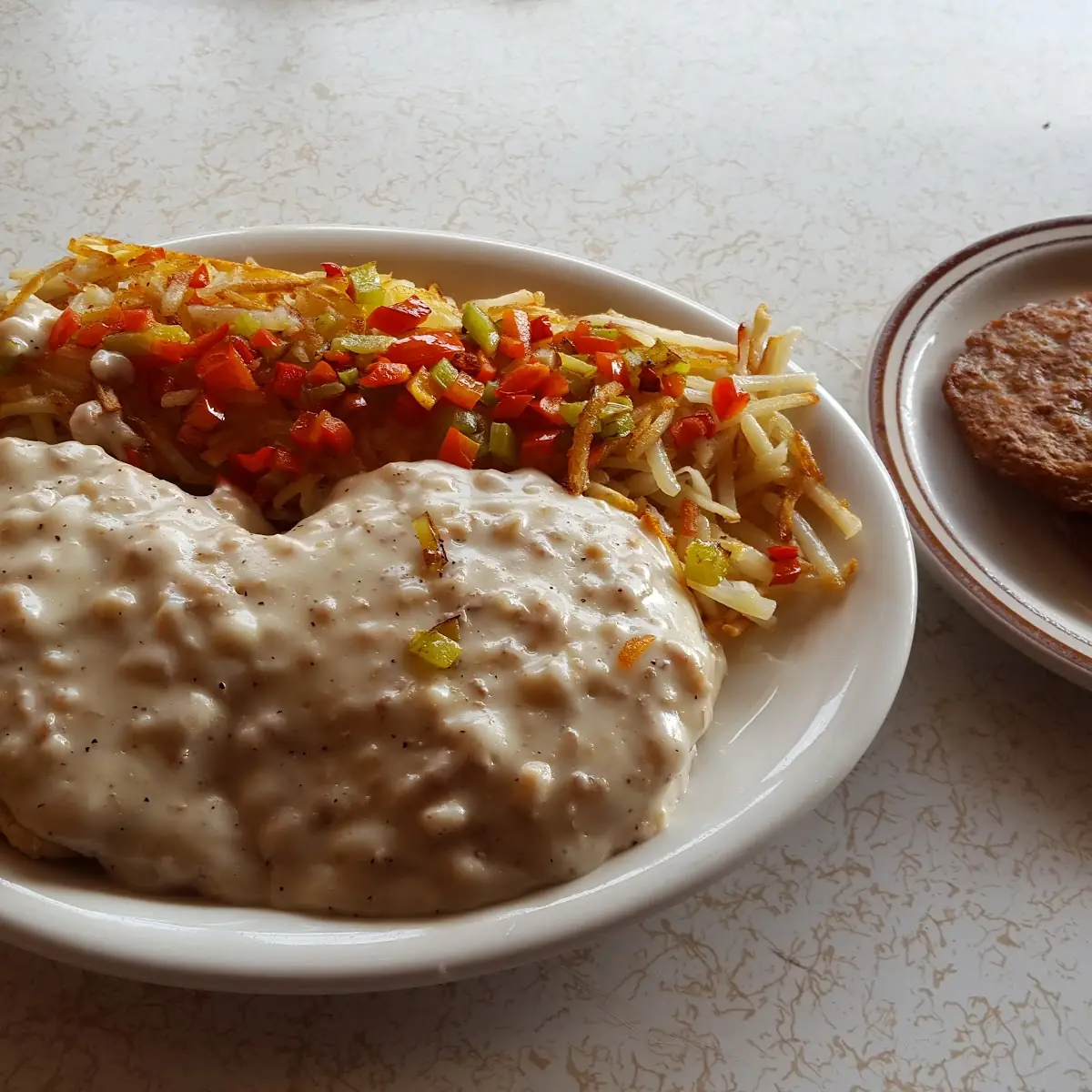 S O S Sausage Gravy