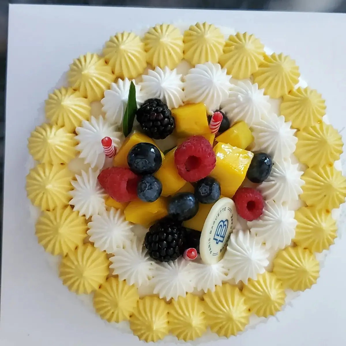 Tropical Mango Coconut Cake