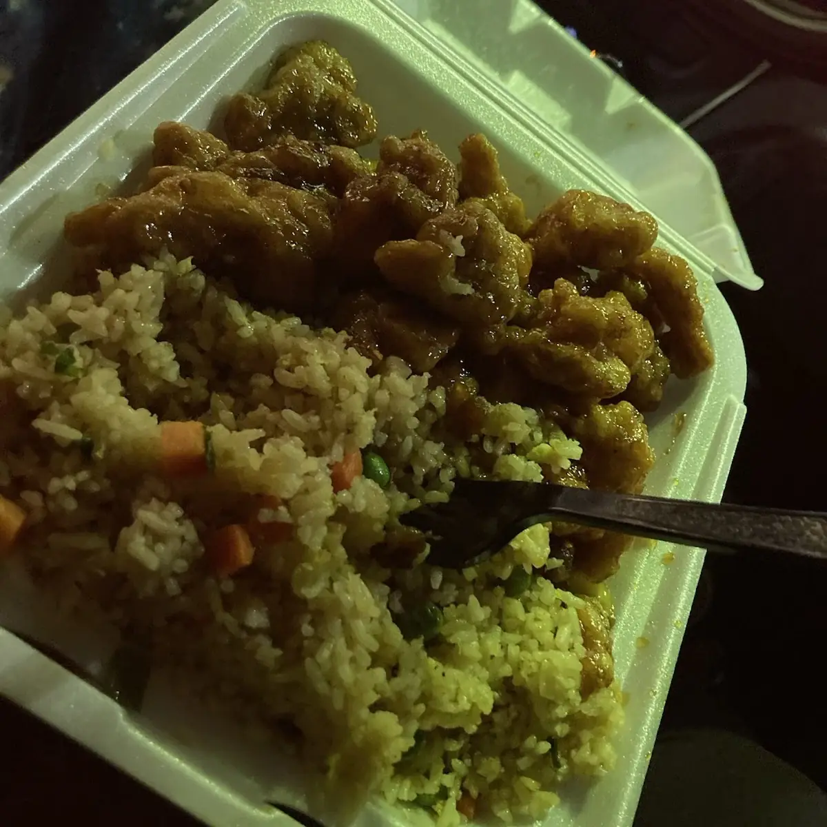 Orange Chicken and Rice