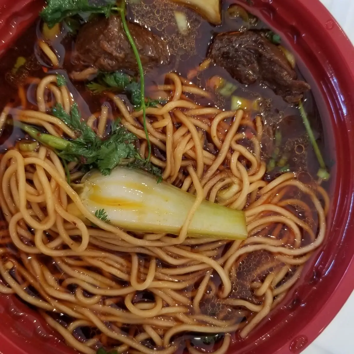 Extra Bokchoy w Braised Beef Noodle Soup