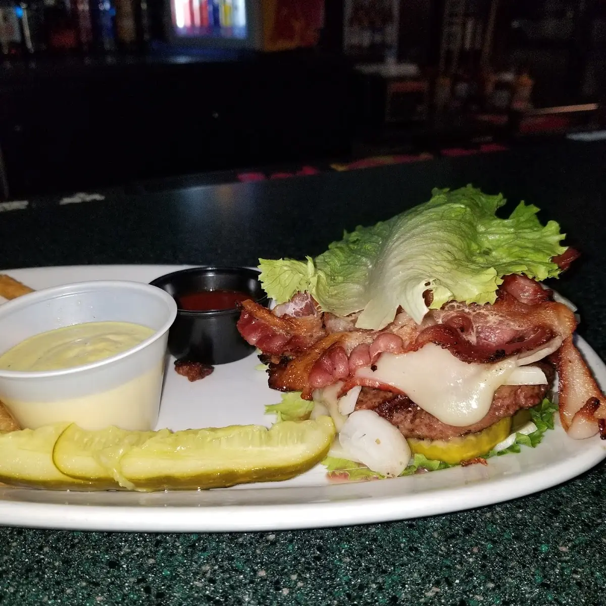 The Graffiti's Western Bacon Cheeseburger