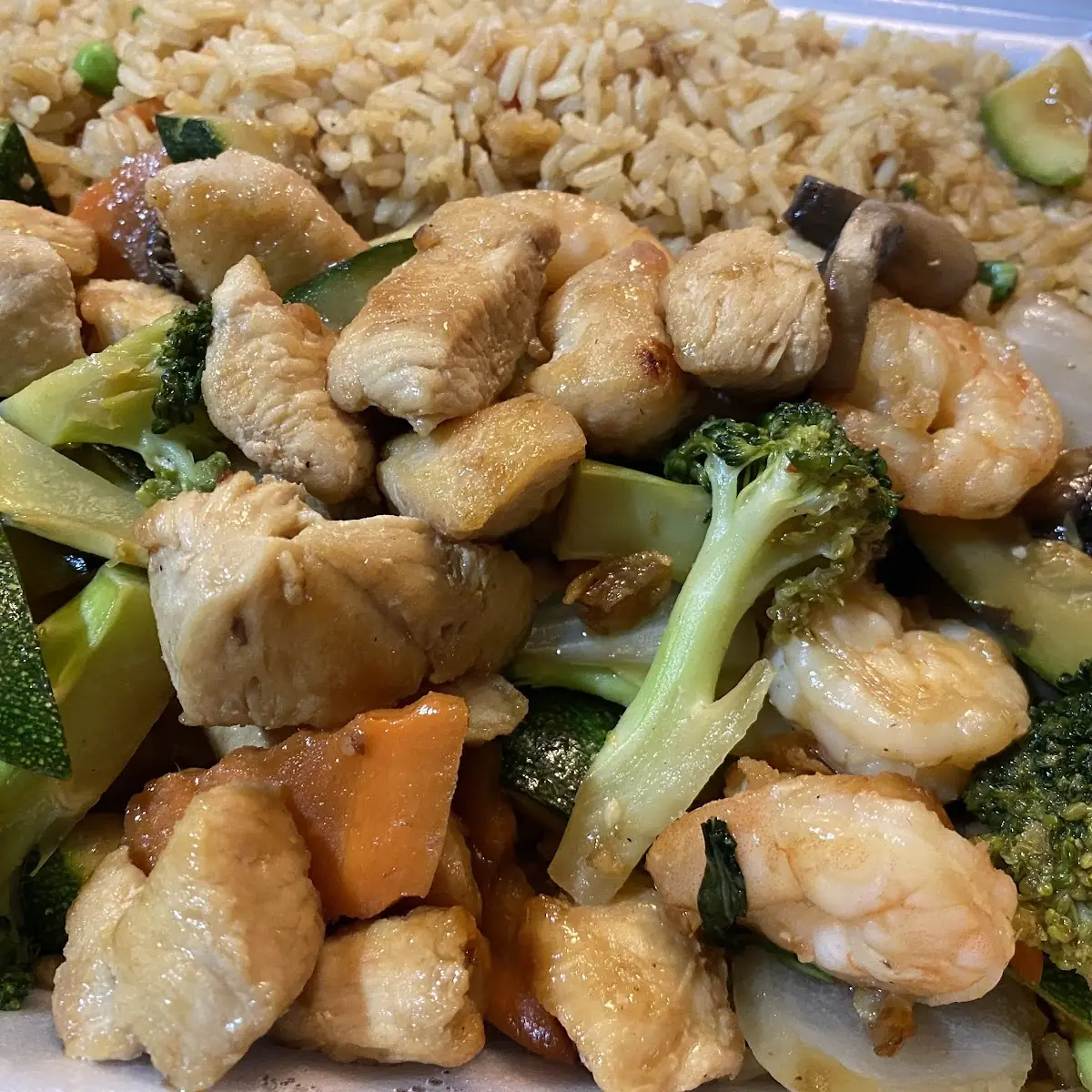 Hibachi Triple Delight