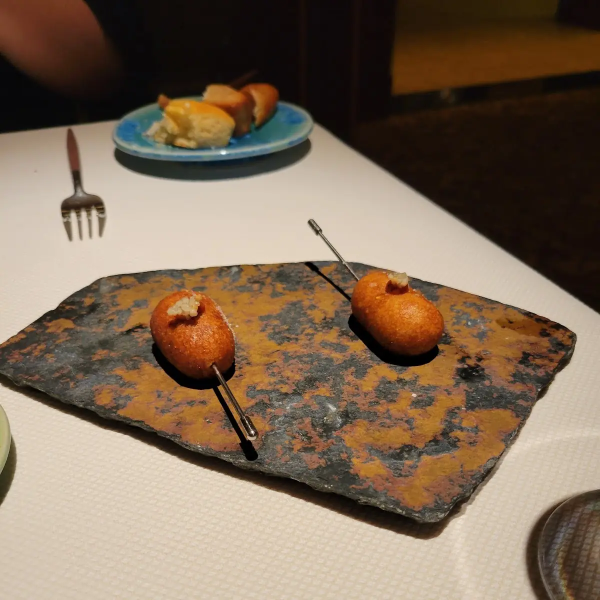 Mini Foie Gras Corn Dog