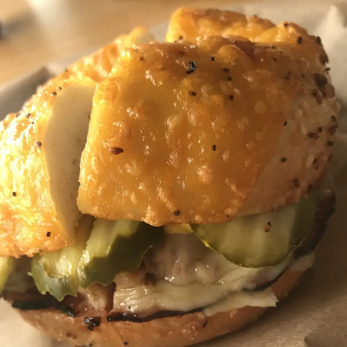 Cheddar Cheese Bagel
