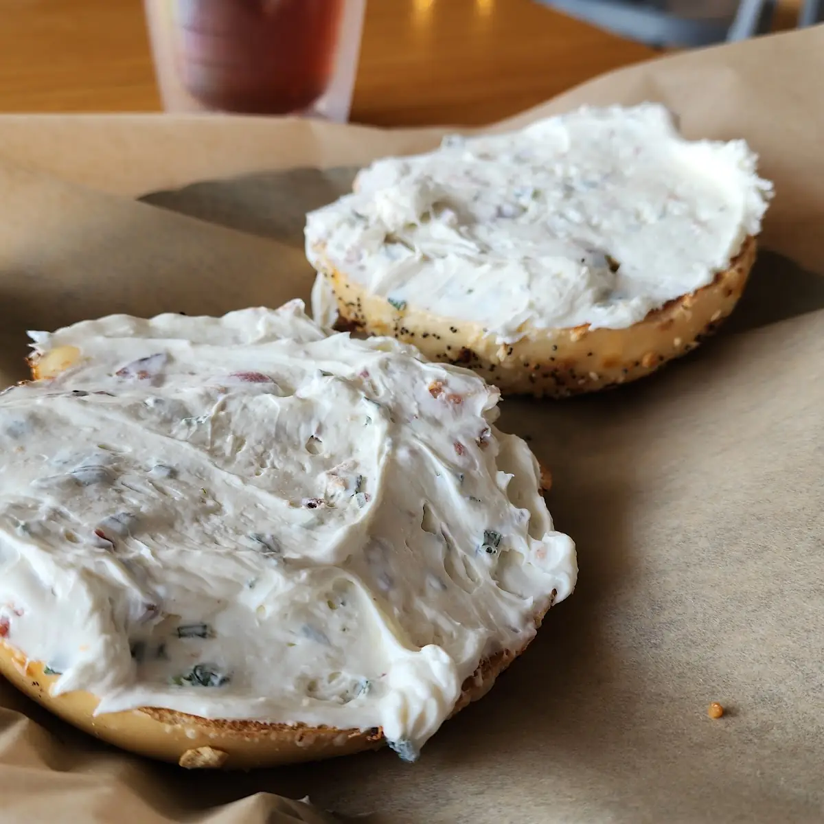 Everything Bagel with Bacon Chive Cream Cheese