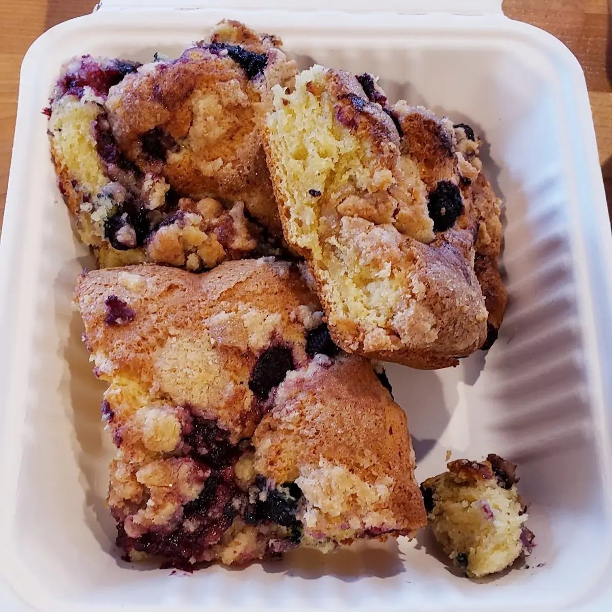 Mixed Berries Coffee Cake