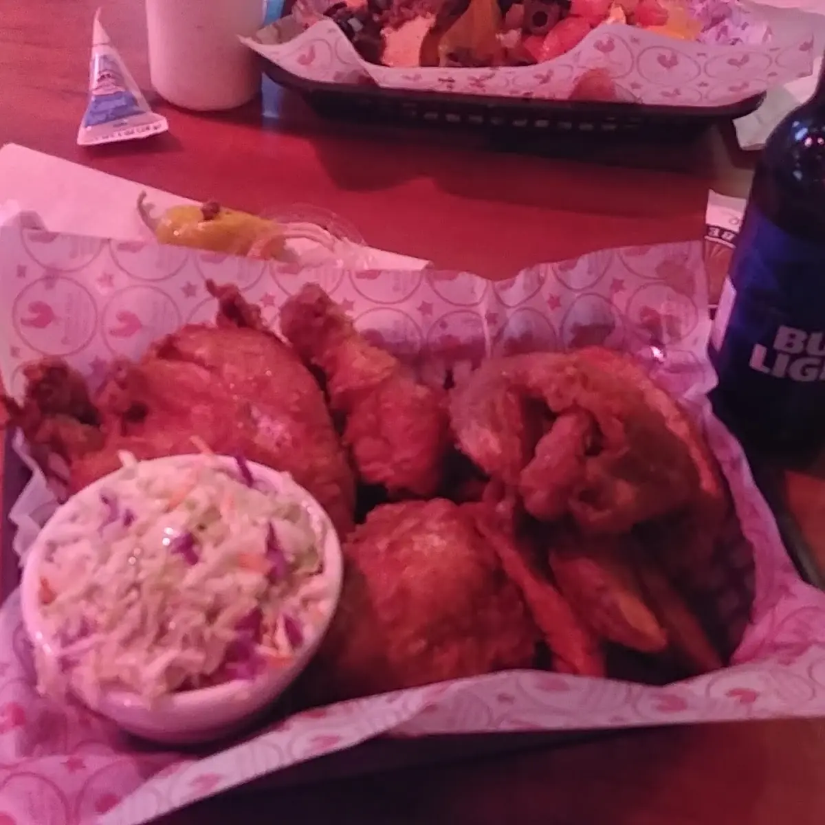 Chicken Dinner and Nacho Supreme