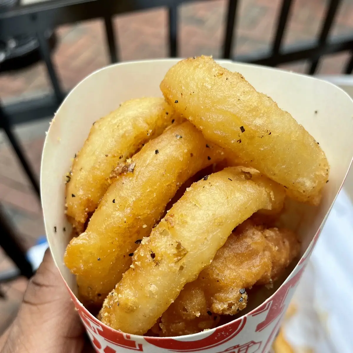 Lemon Pepper Onion Rings