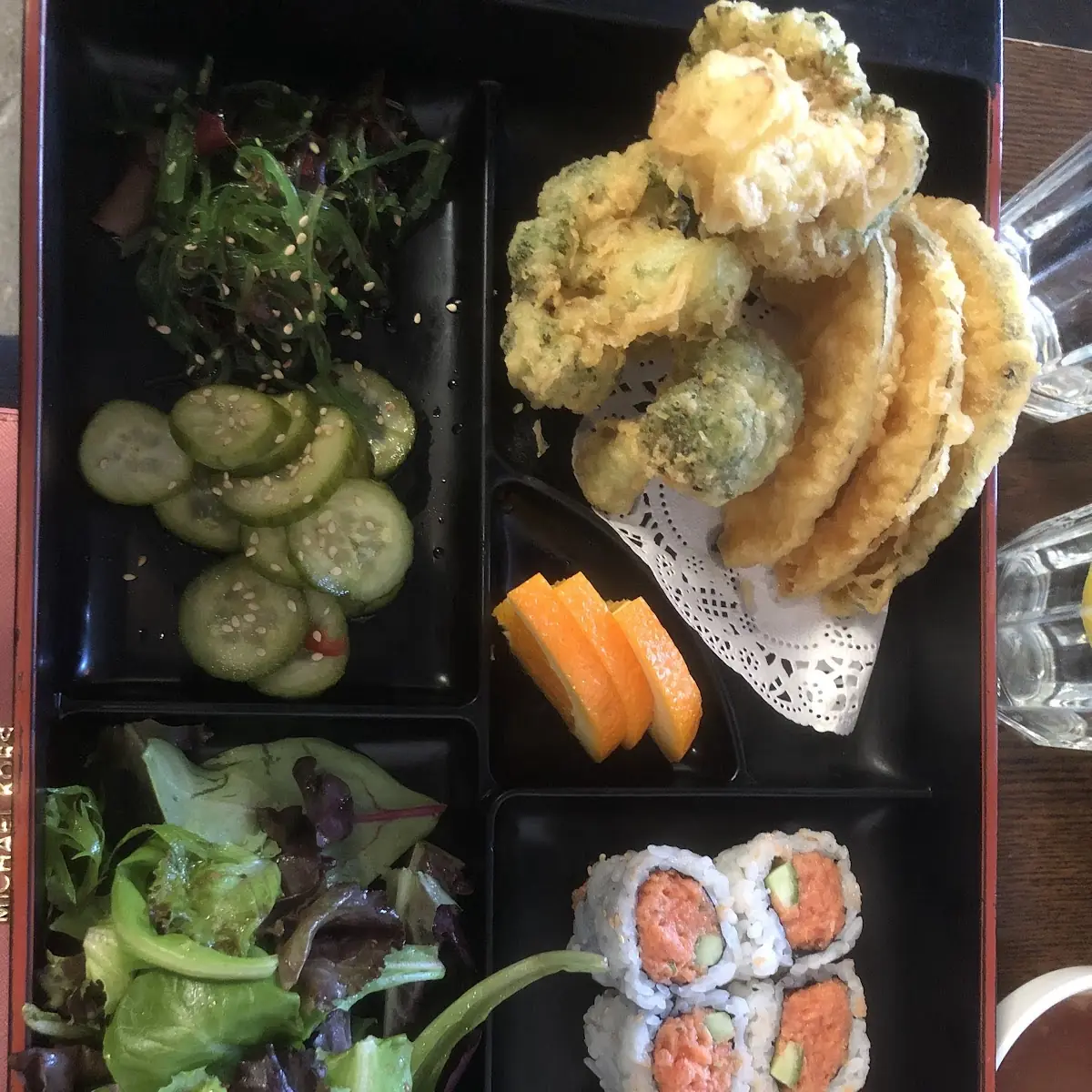 Vegetable Tempura Bento