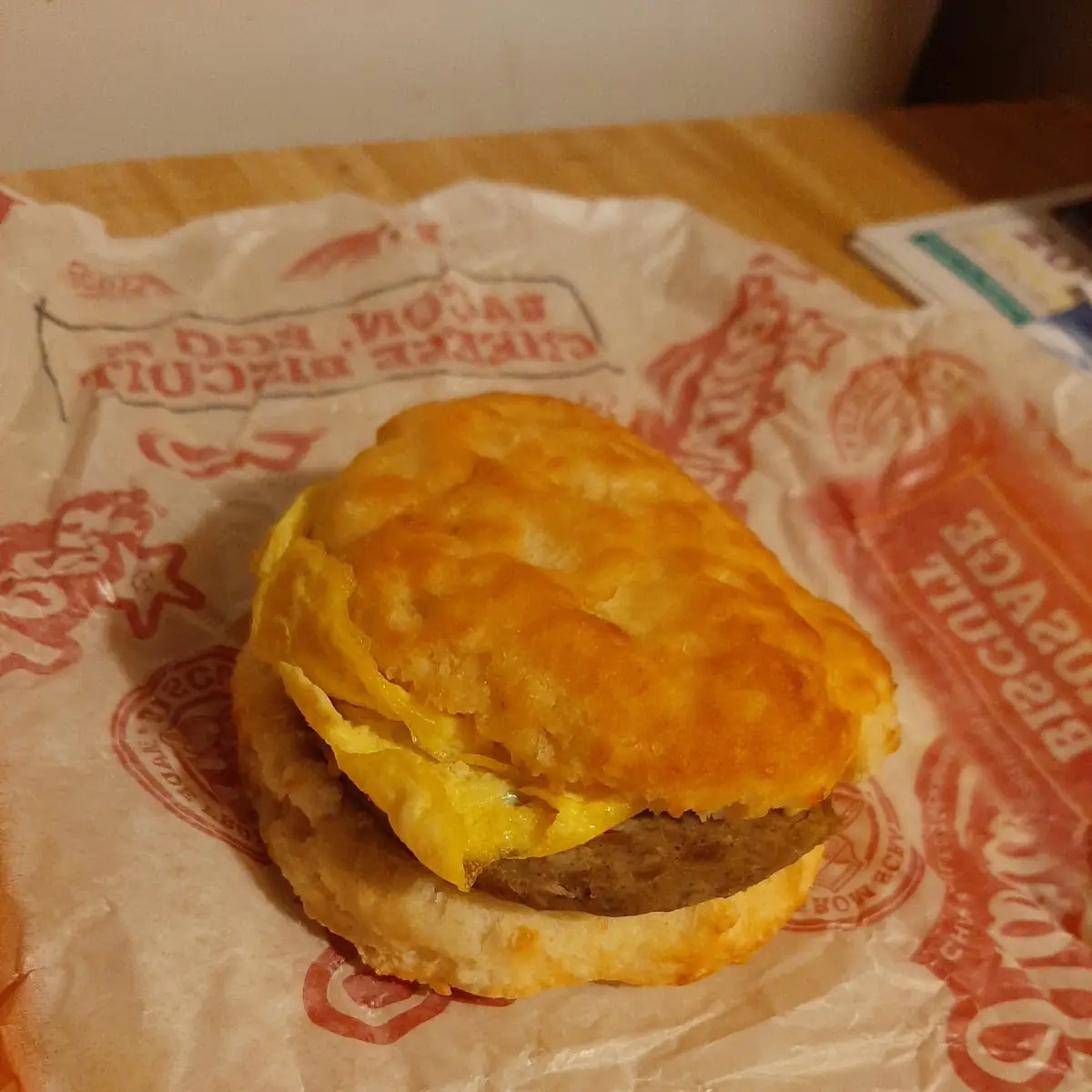 Sausage & Egg Biscuit
