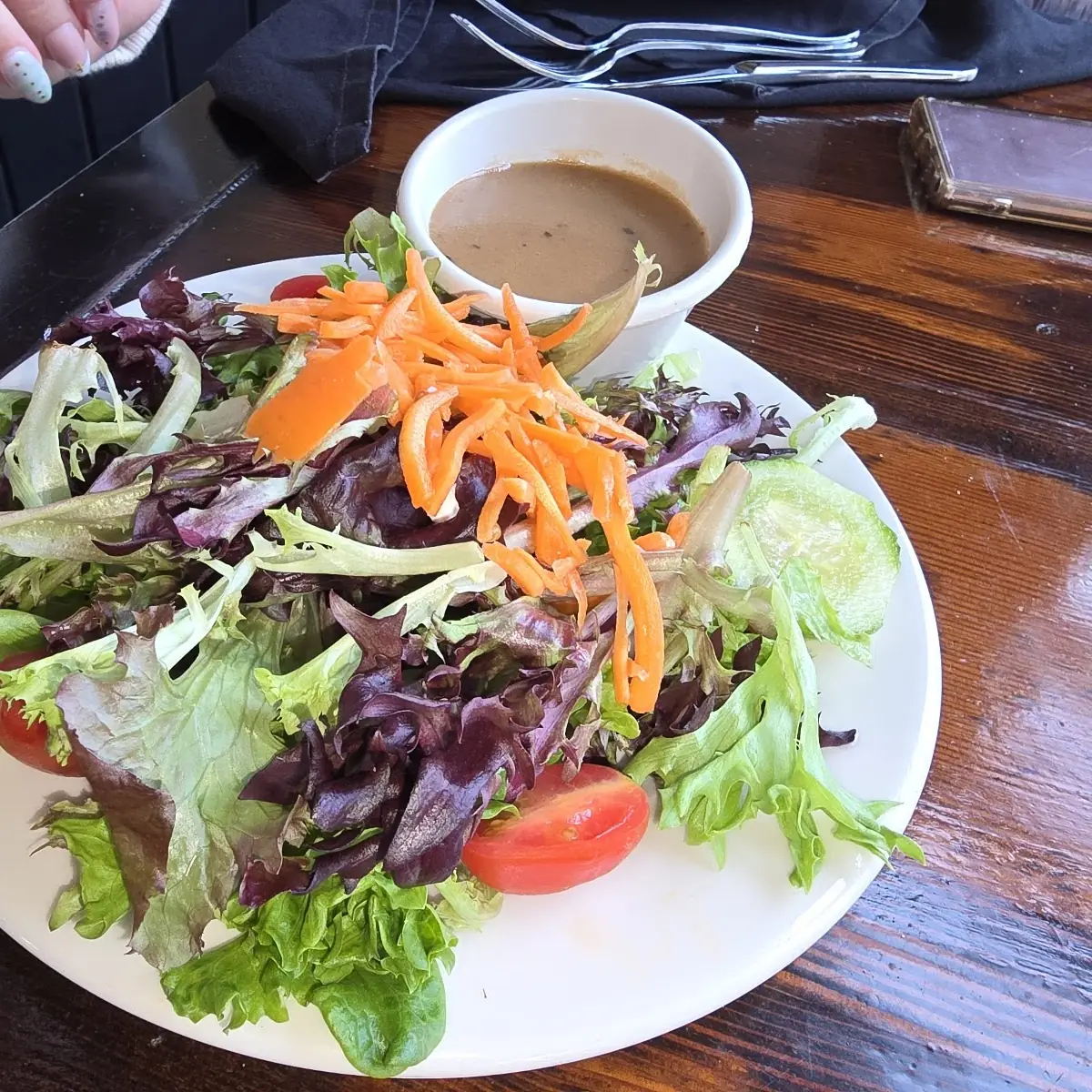 House Side Salad with Balsamic