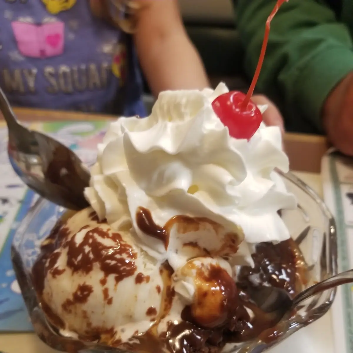 Hot Brownie Sundae