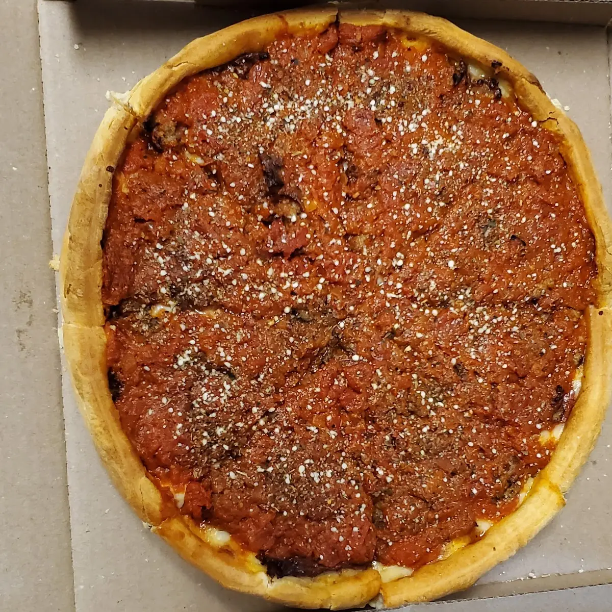 Chicago Style Deep Dish Pizza