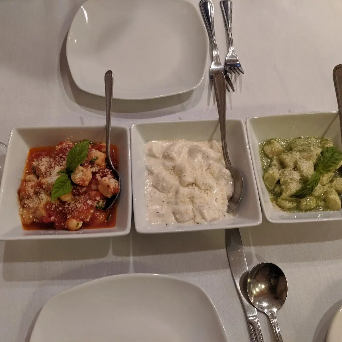 Gnocchi Sampler Platter