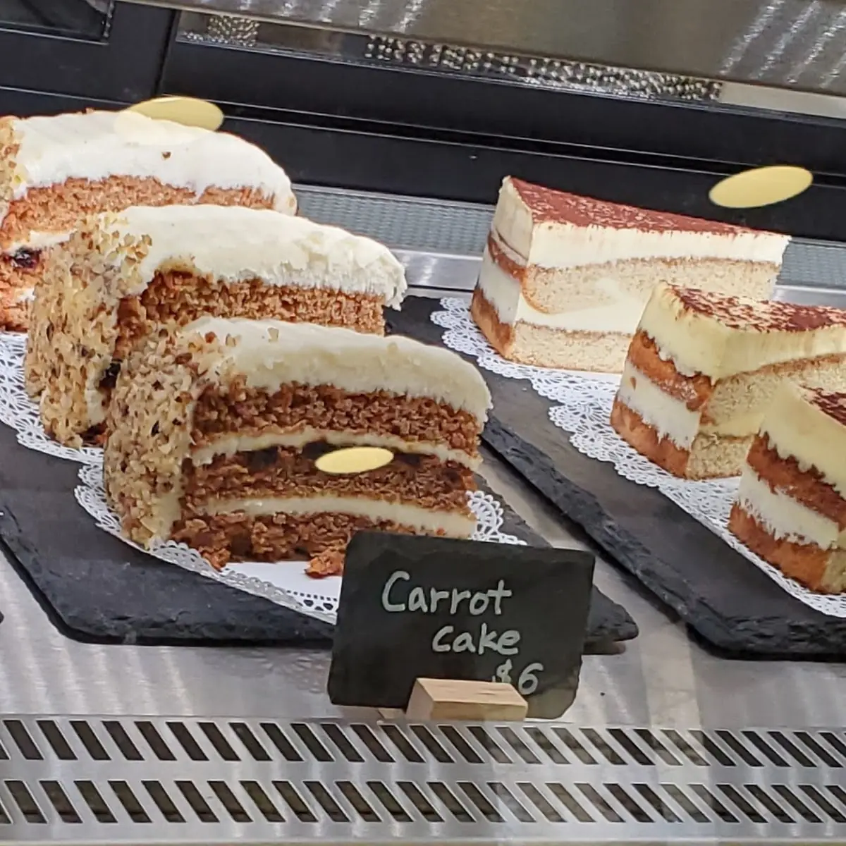Carrot Cake and Tiramisu