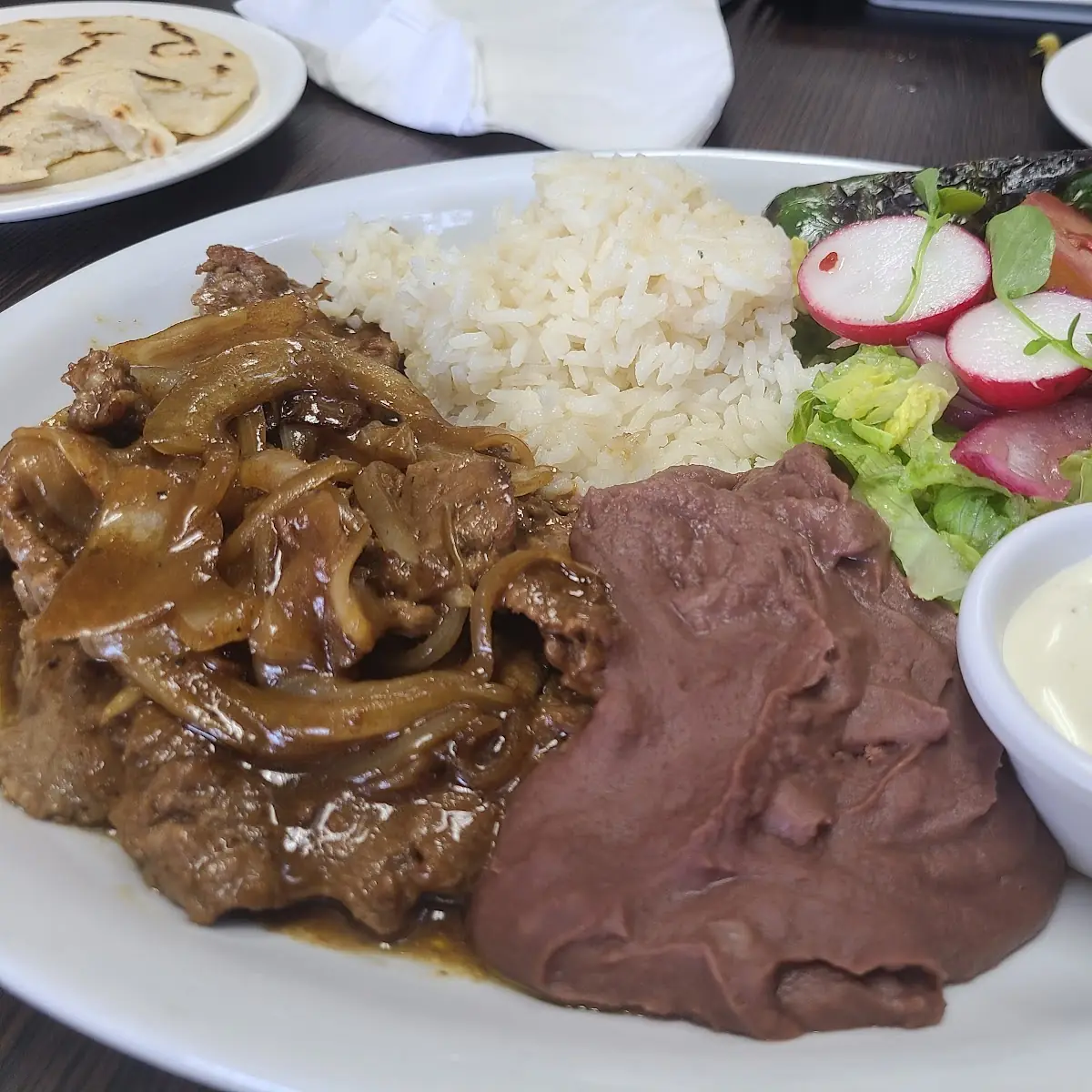 Bistec Encebollado