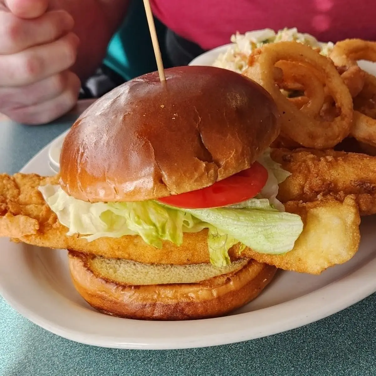 Crispy Haddock Sandwich