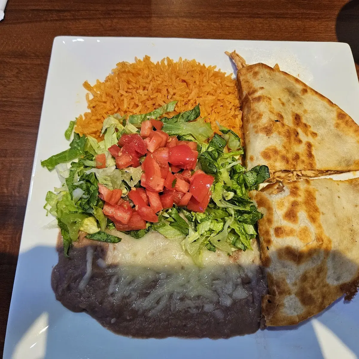 Shredded Chicken Quesadilla