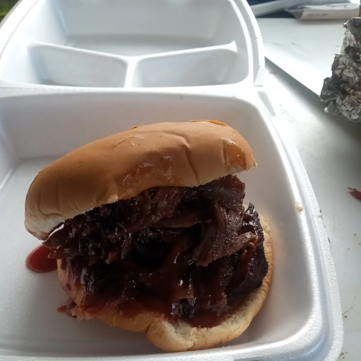 Pork Ribs Sandwich