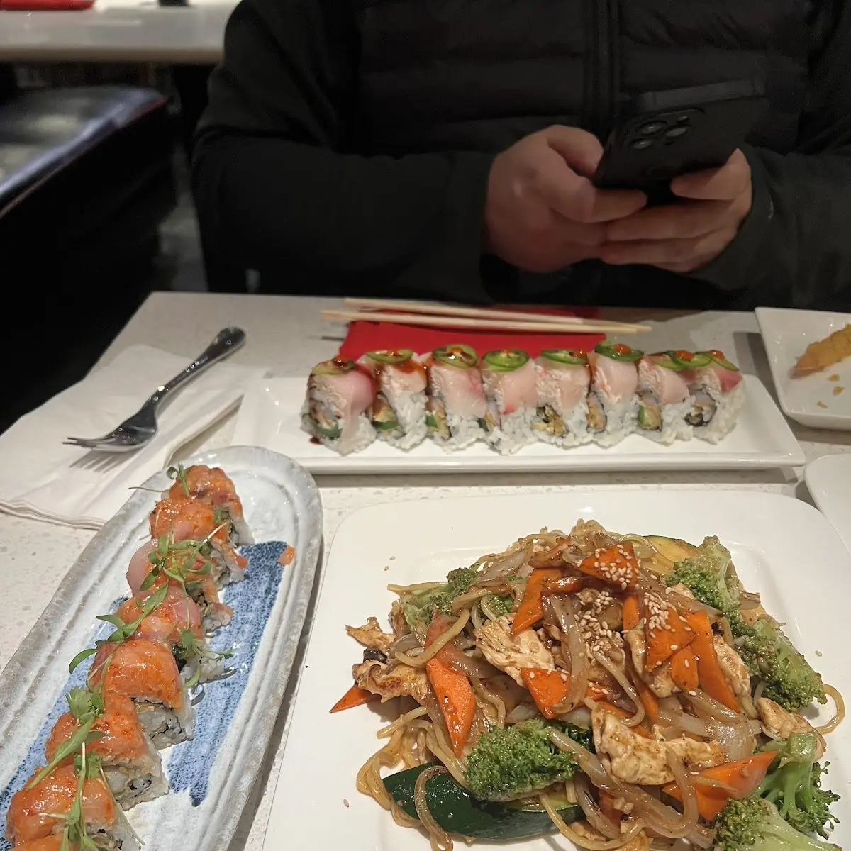 Yellowtail Fever Roll