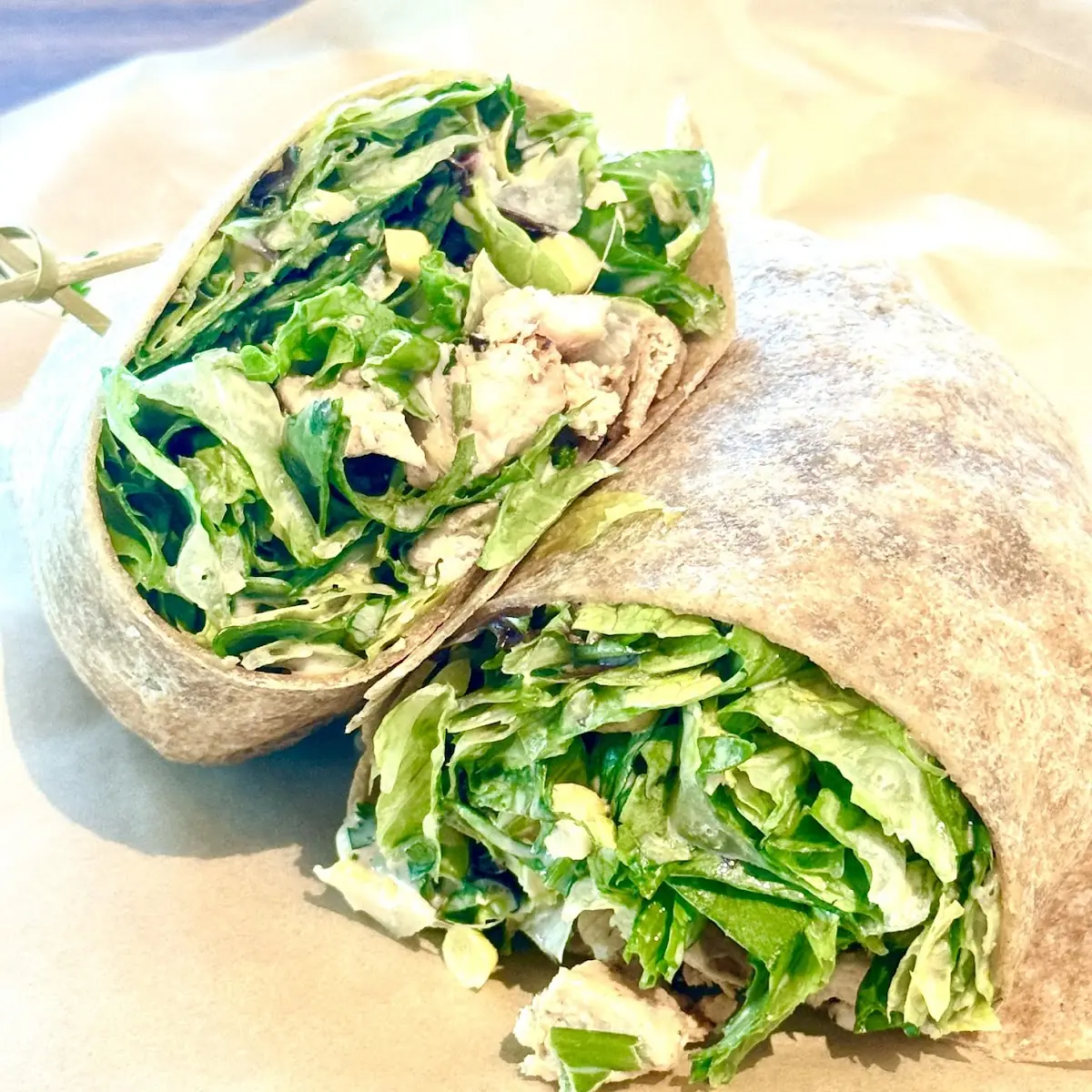 BBQ Chicken Salad Wrap