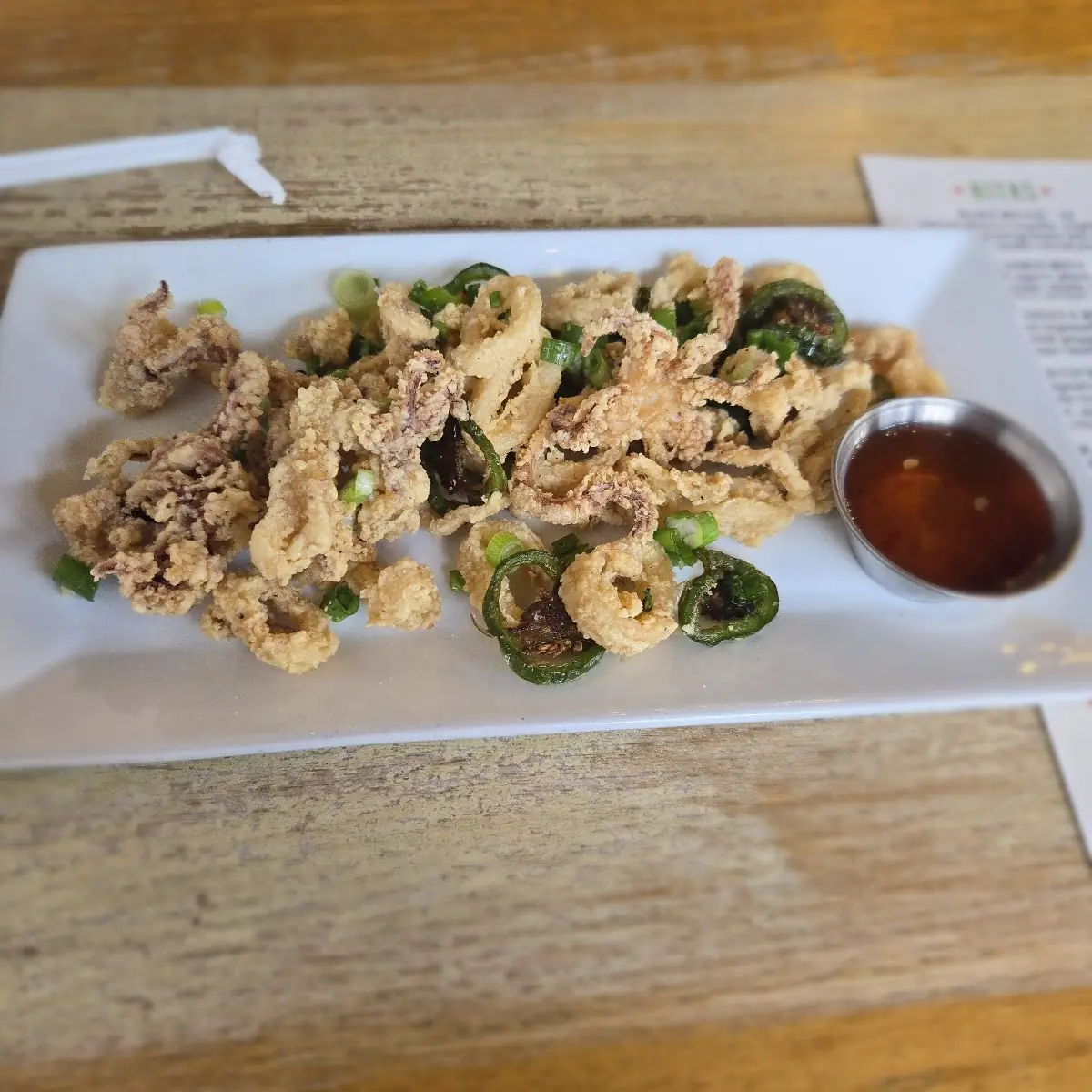 Flash-Fried Calamari