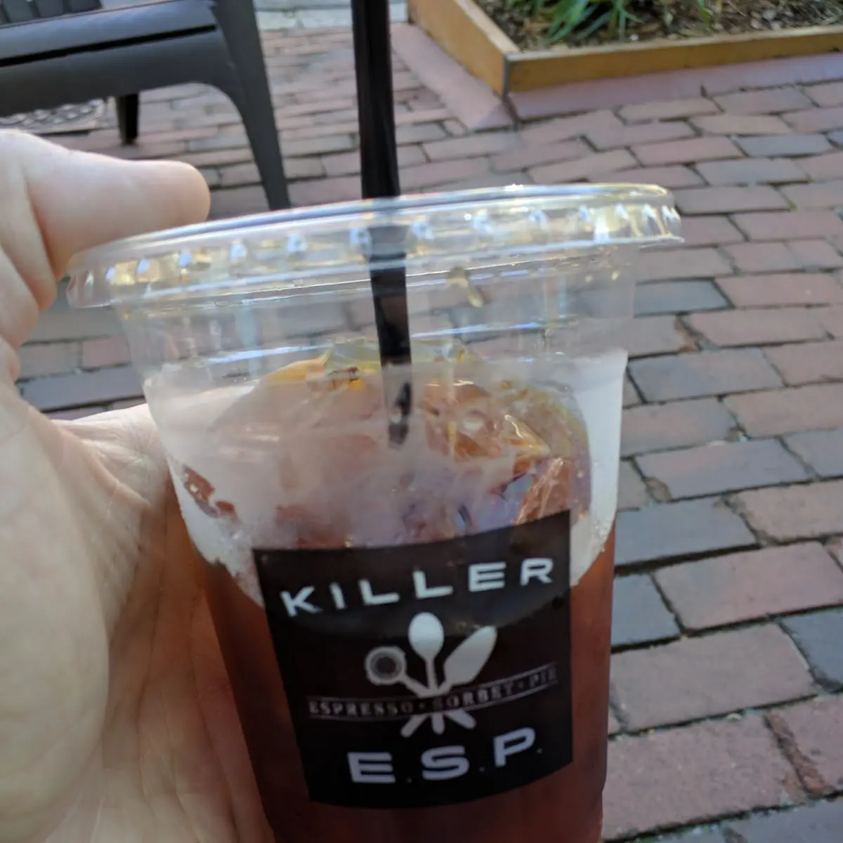 Iced Vanilla Latte