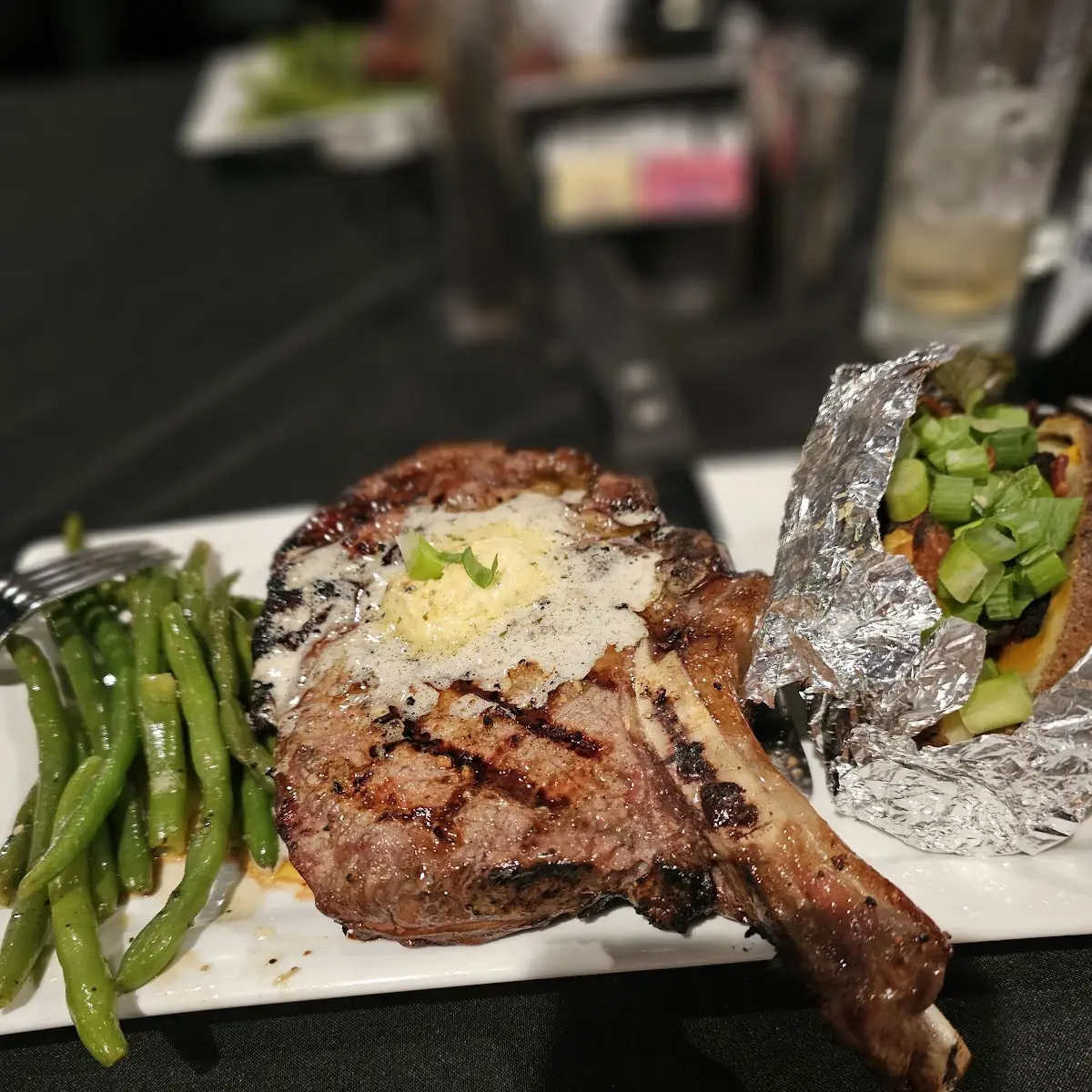 Rib Eye Steak Dinner