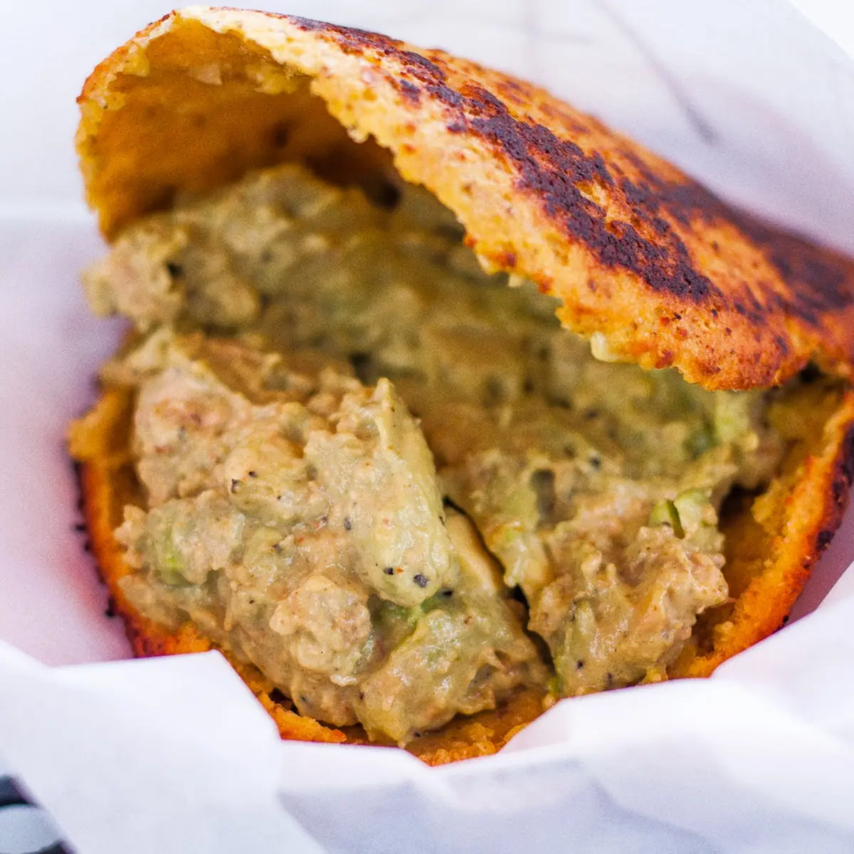 Chicken Avocado Arepa