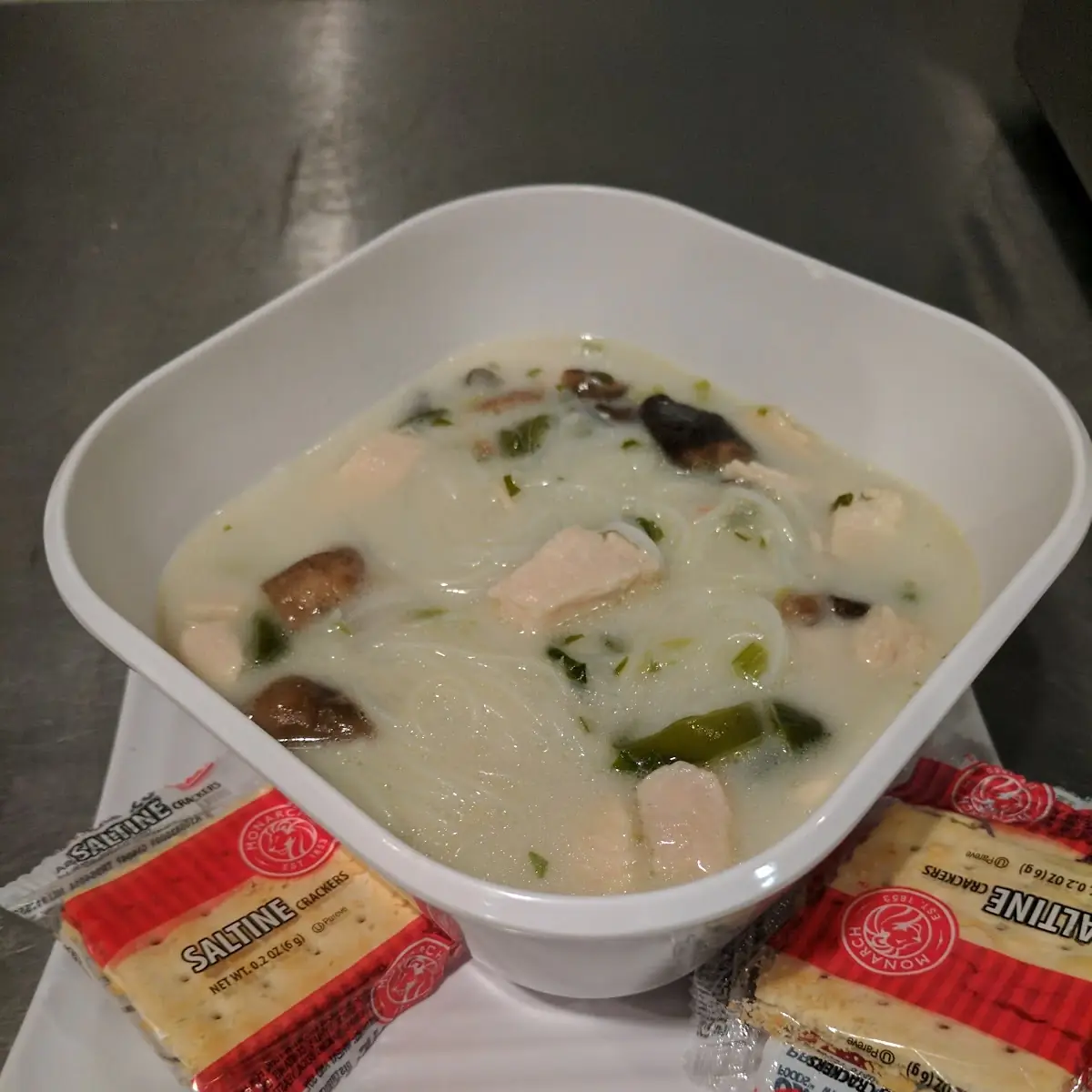 Tom Kah Thai Chicken Noodle