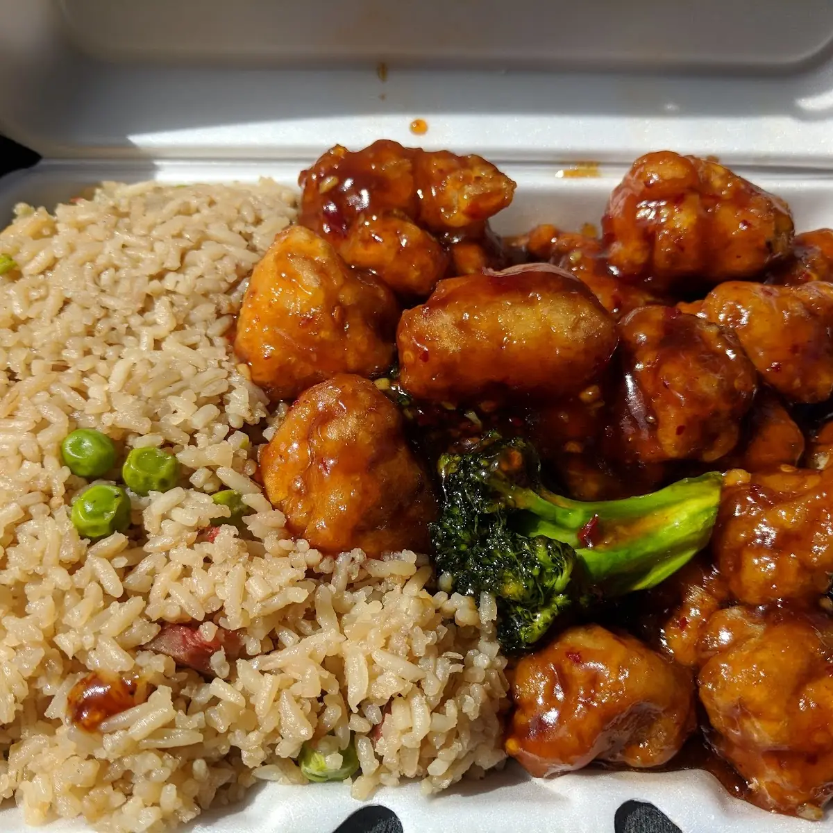 General TSO's Chicken Lunch Special
