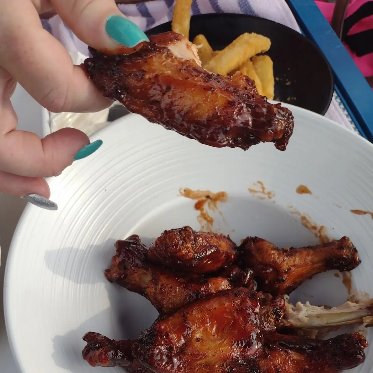Char-Grilled Chicken Wings