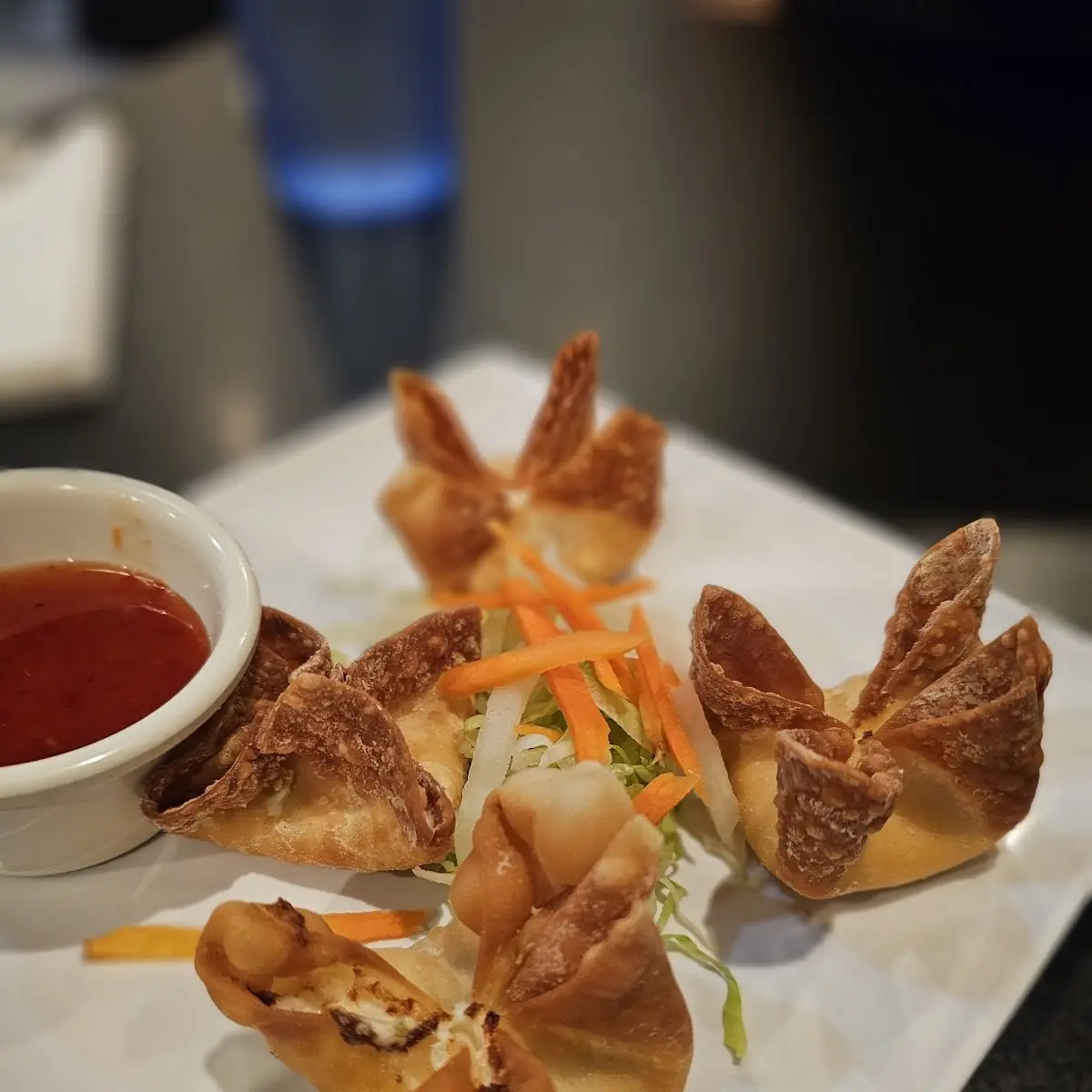 Won Ton and BBQ Pork