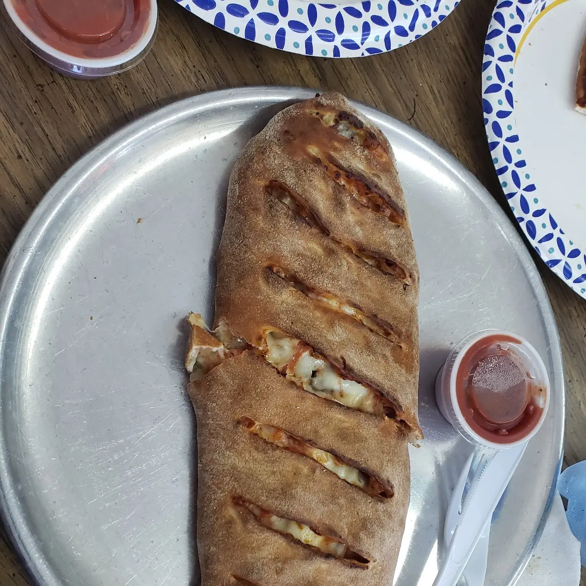 Philly Cheese Steak Calzone