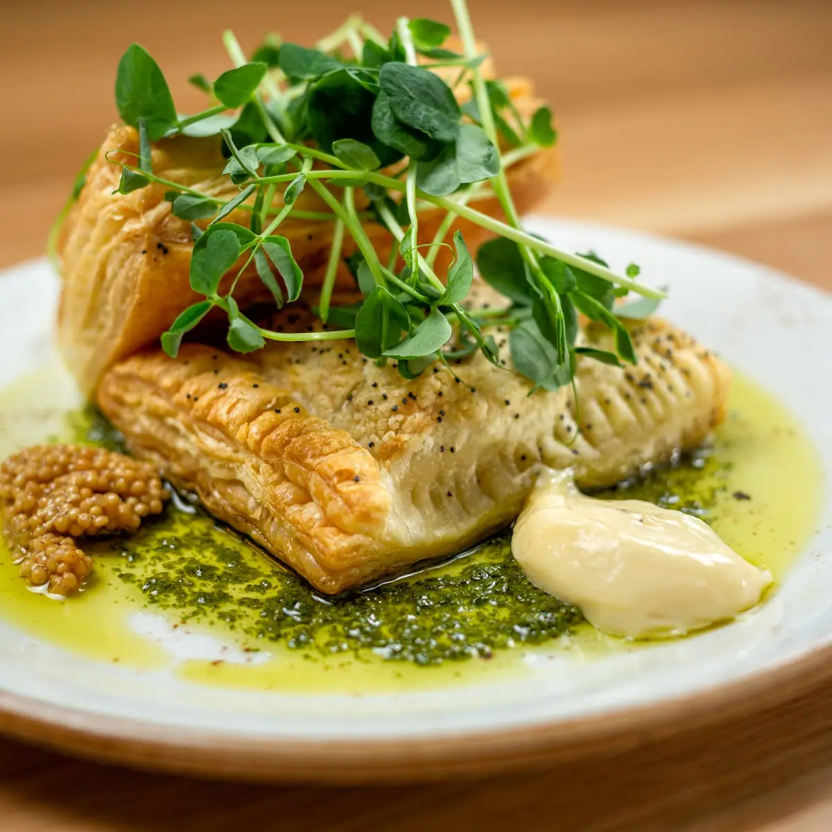 Pan Roasted Black Cod