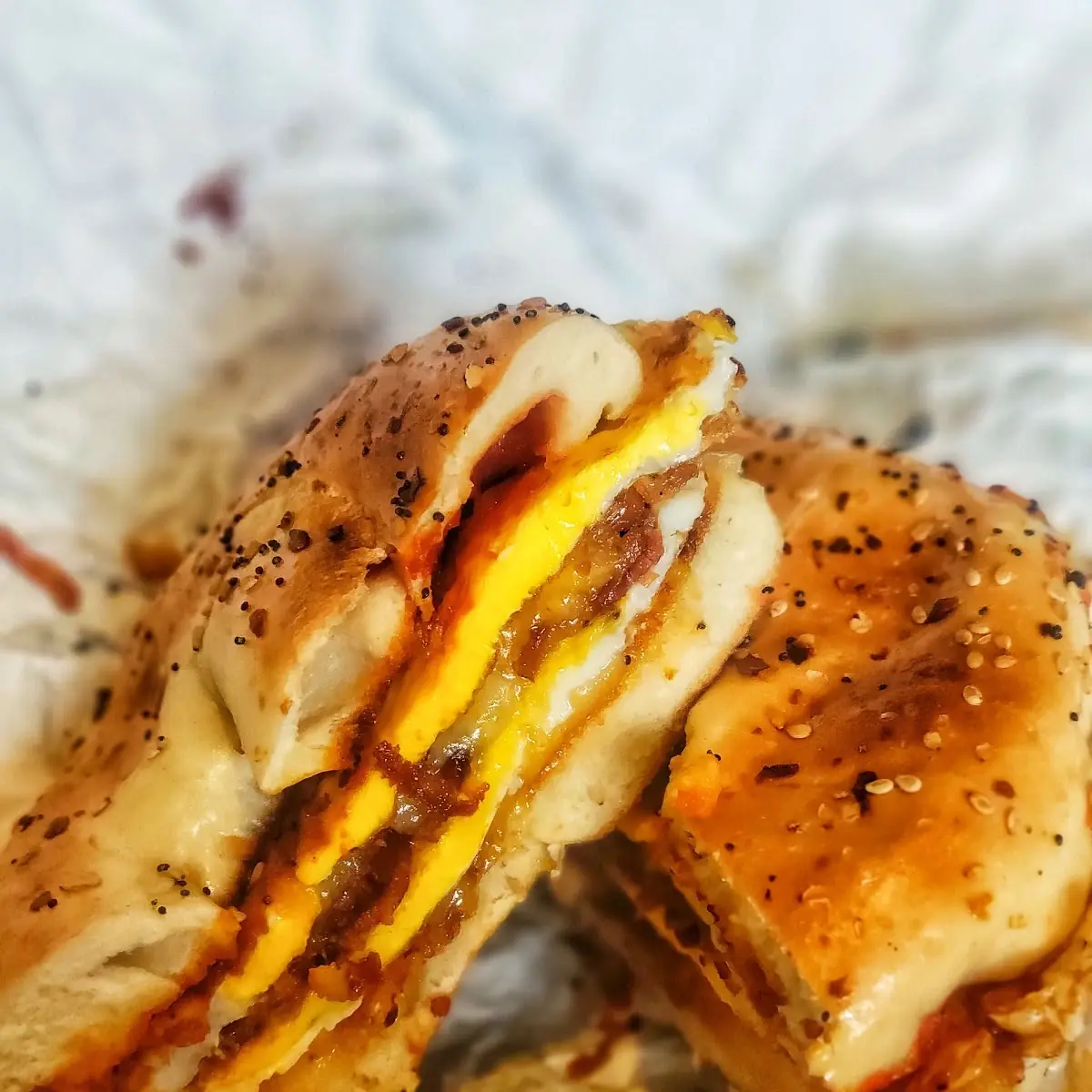 Bacon Egg Cheese Everything Bagel