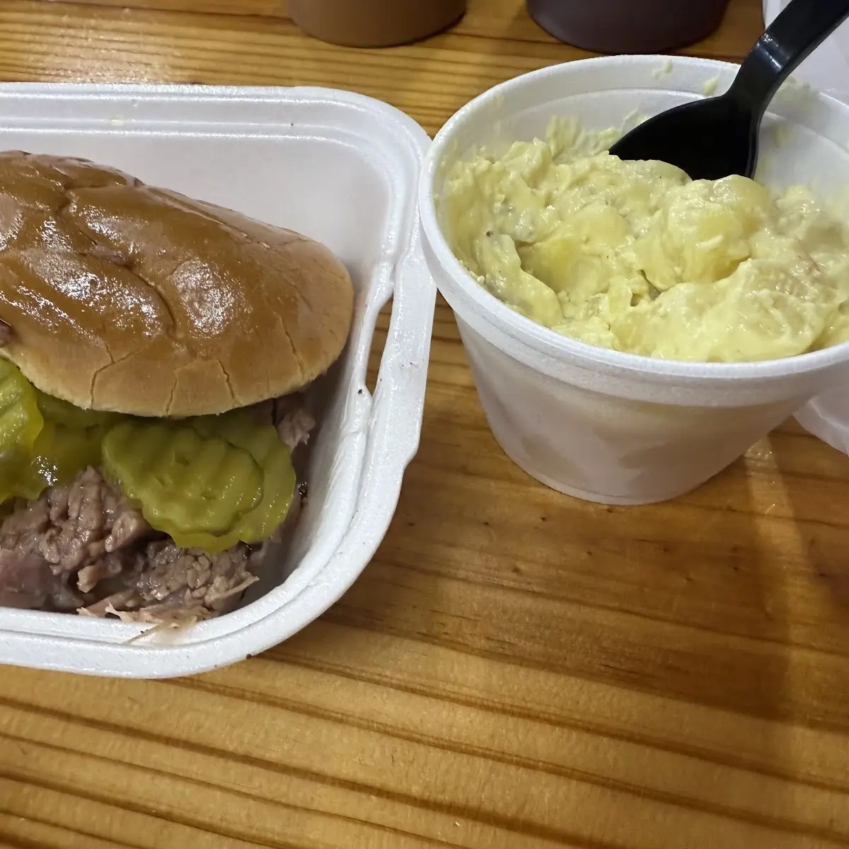 Brisket and Potato Salad