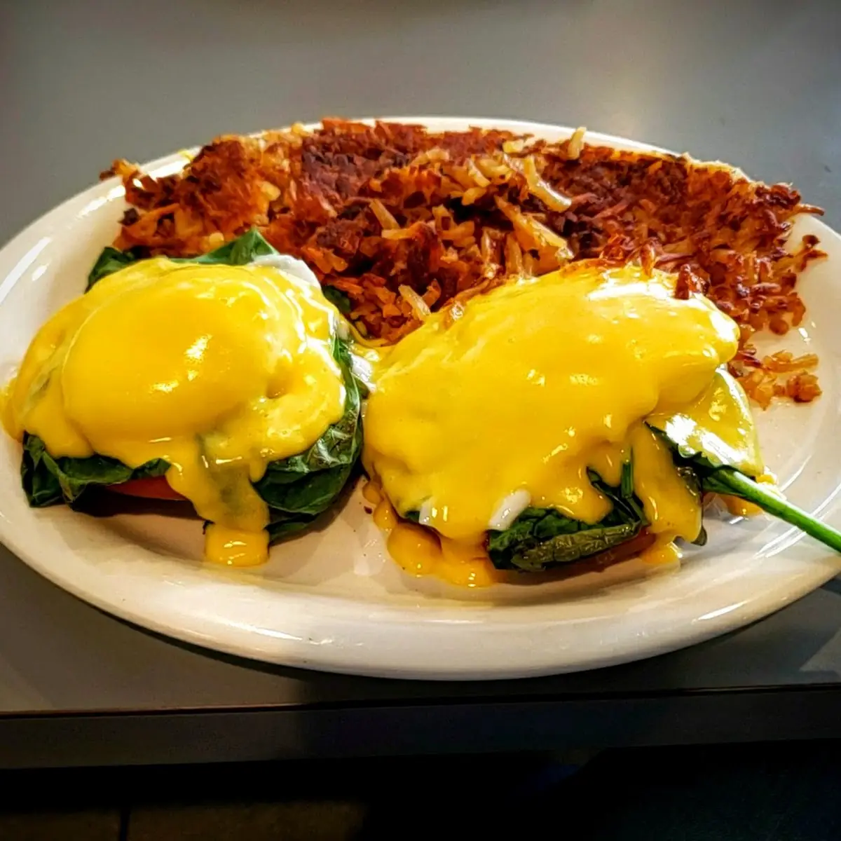 Eggs Benedict or Eggs Florentine