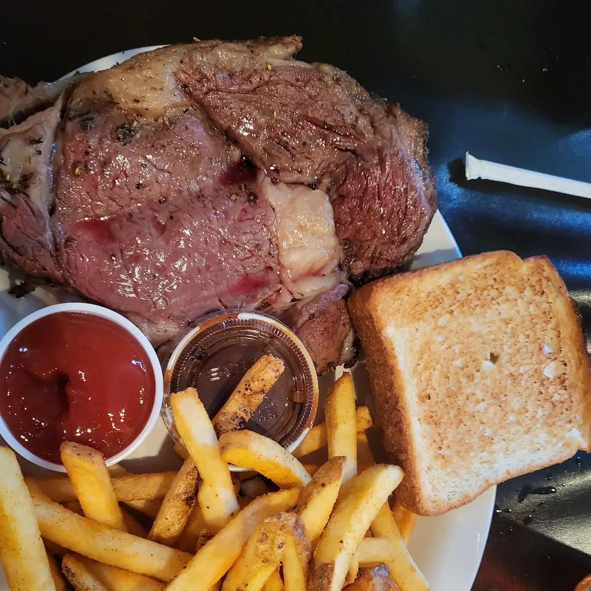 Prime Rib with Fries