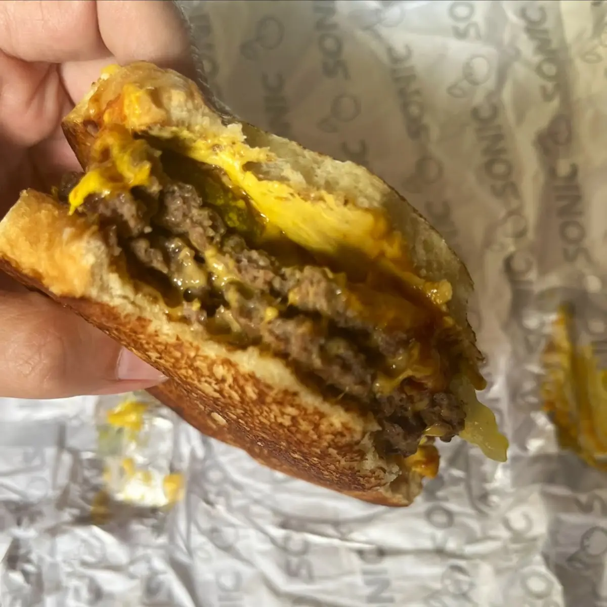 Double Sonic Cheeseburger