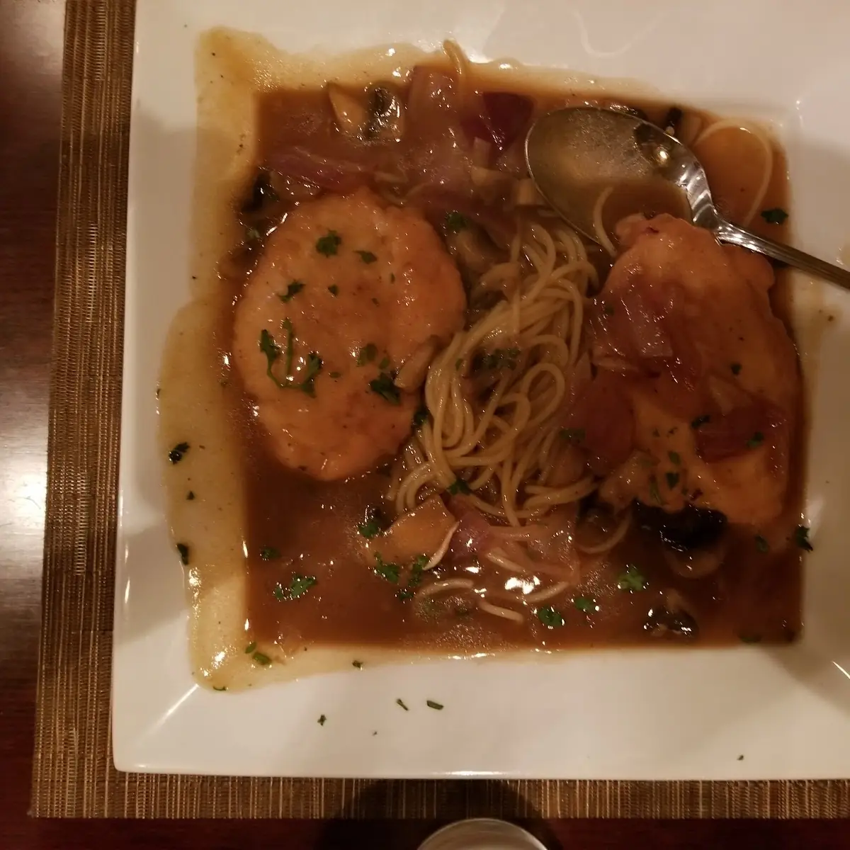 12 Oz New York Steak Marsala