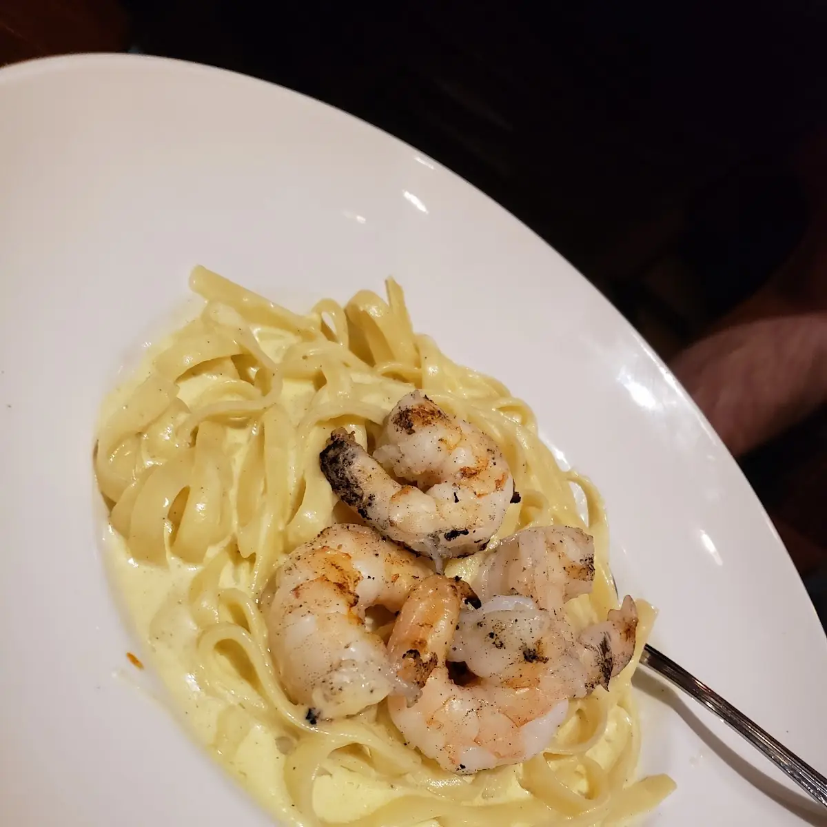 Shrimp Alfredo