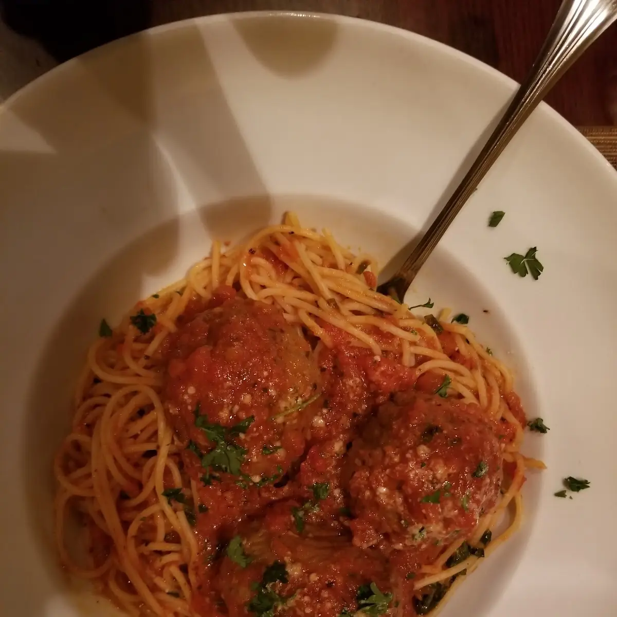 Spaghetti Meatballs