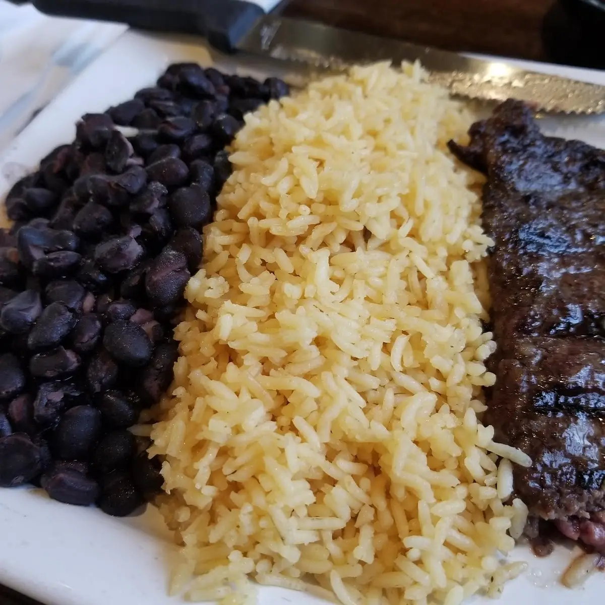 Carne Asada with Black Beans