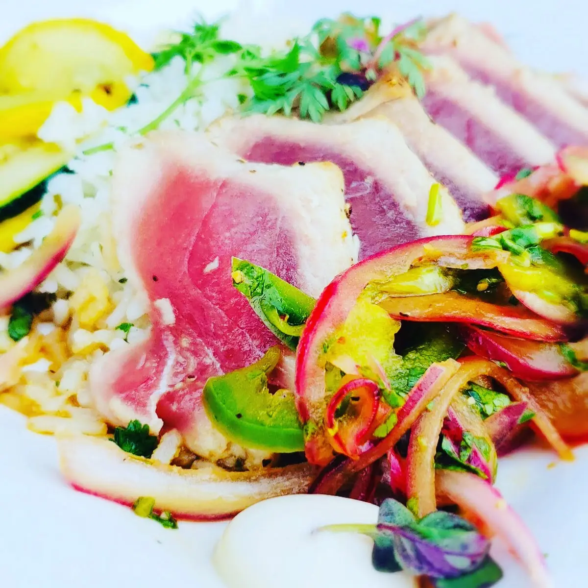 Seared Ahi Tacos