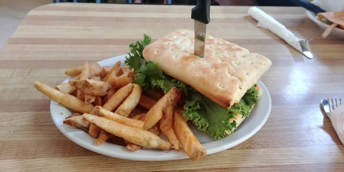 cblt Toasted Focaccia, Sola's Restaurant + Patio