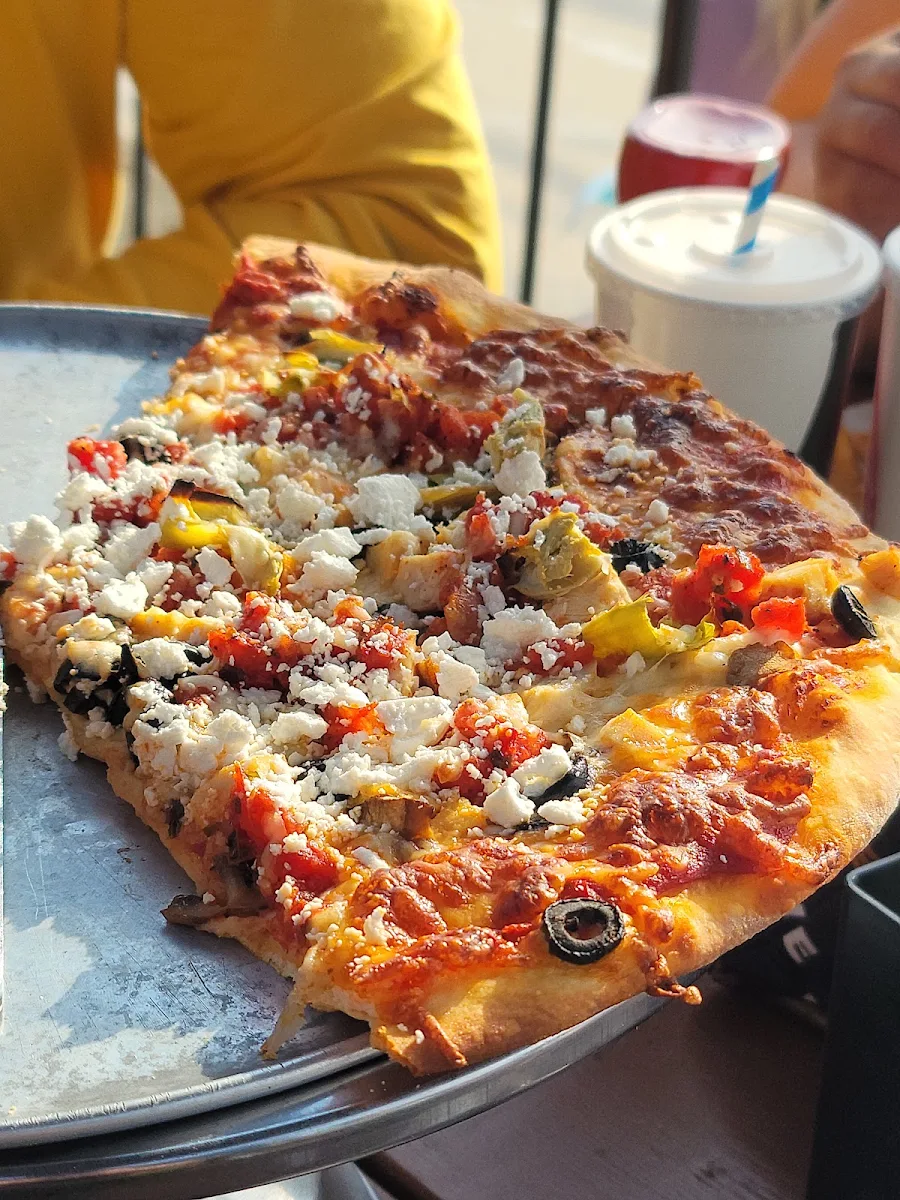 Mediterranean Pizza, Sola's Restaurant + Patio