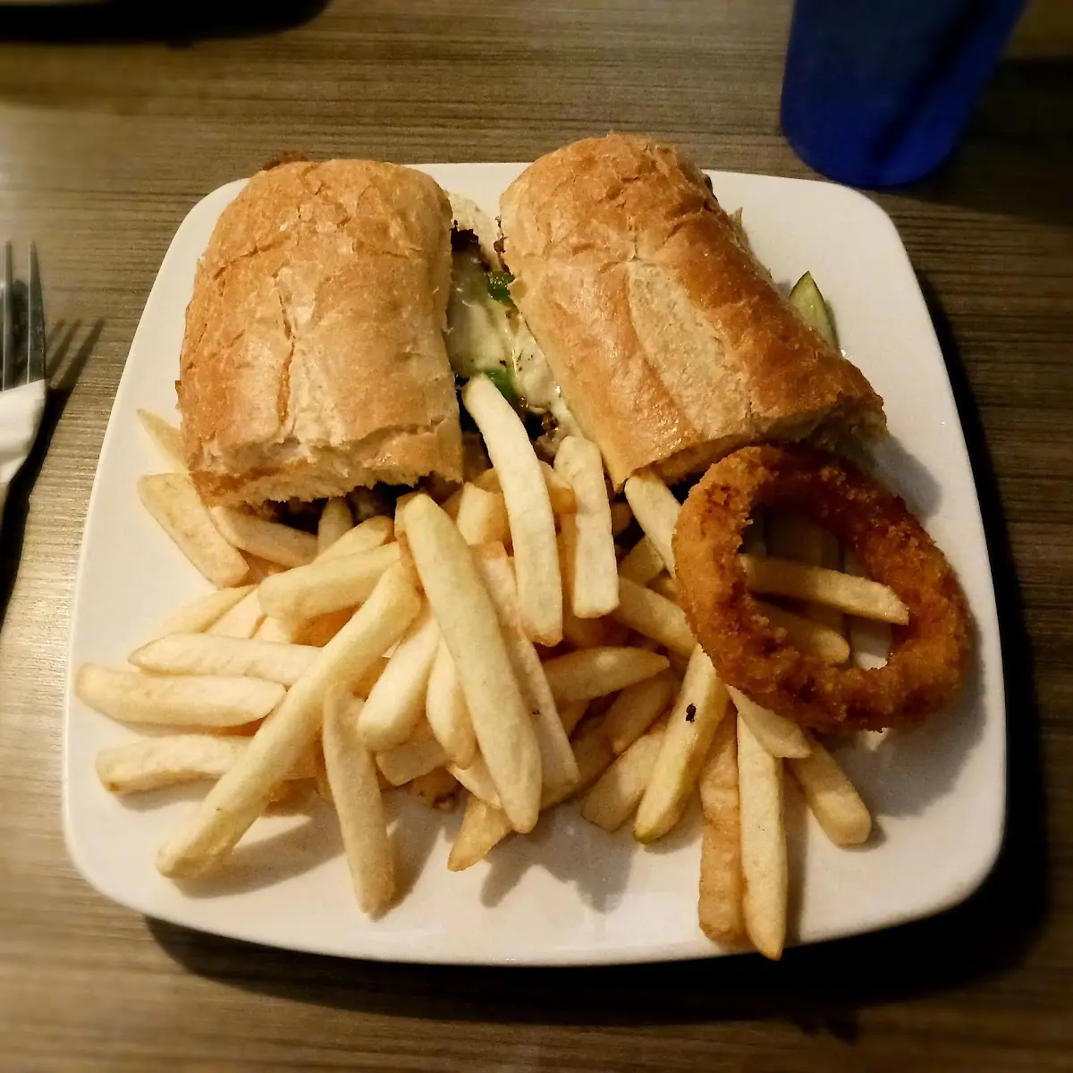 Philly Steak and Cheese Sandwich