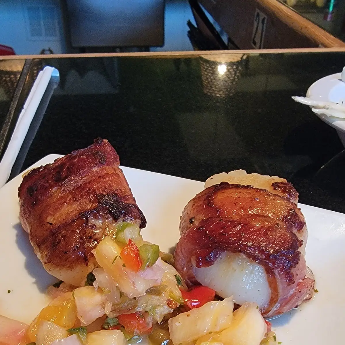 Bacon Wrapped Scallops
